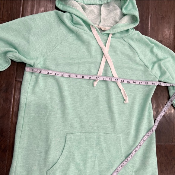 LCW Casual Mint Green Hooded Sweater - Picture 8 of 13